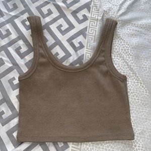 Cropped tank top